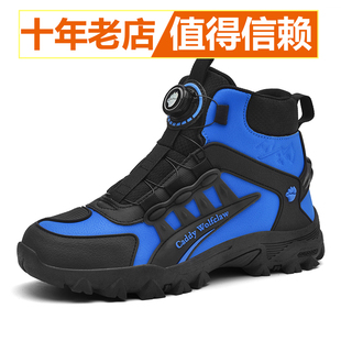 男士户外雪地靴男冬季加绒保暖加厚青少年高帮防水防滑耐磨大棉鞋