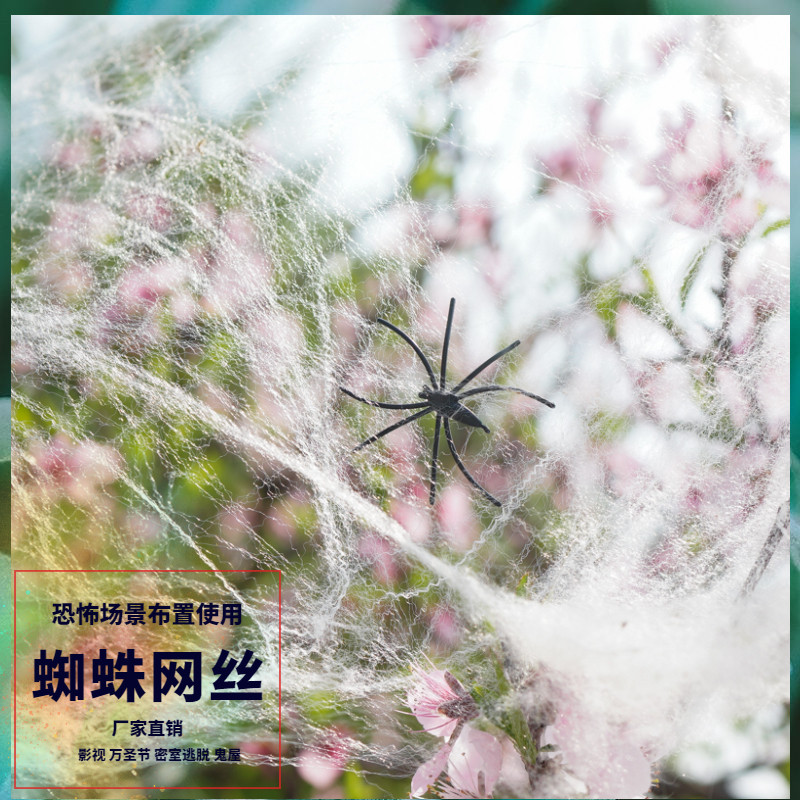 蜘蛛网影视置景万圣节鬼屋酒吧图片