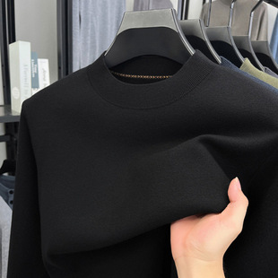 红色本命线衣圆领45 毛衣男士 秋冬大白鲨男装 官方旗舰店忘不了同款