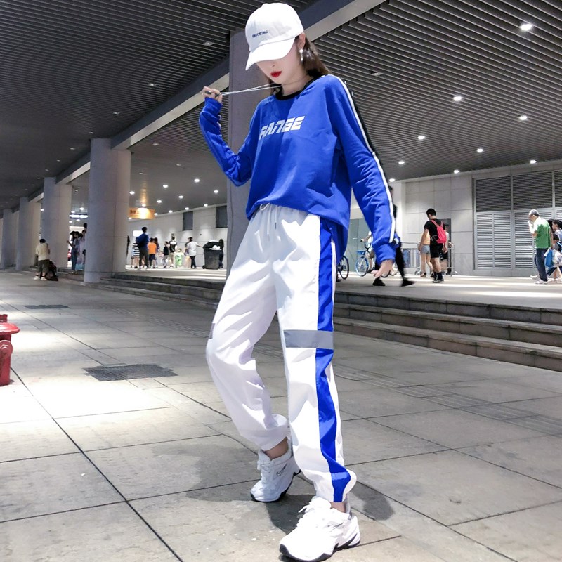 秋装杨丽萍广场舞服装新款运动服套装女装跳舞鬼曳步舞休闲装时尚