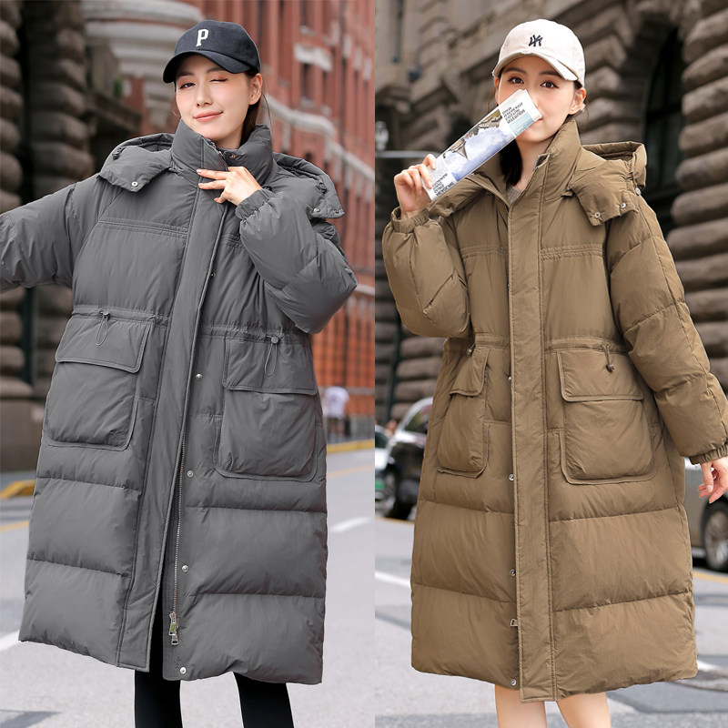 高端新品羽绒服女外套白鸭绒