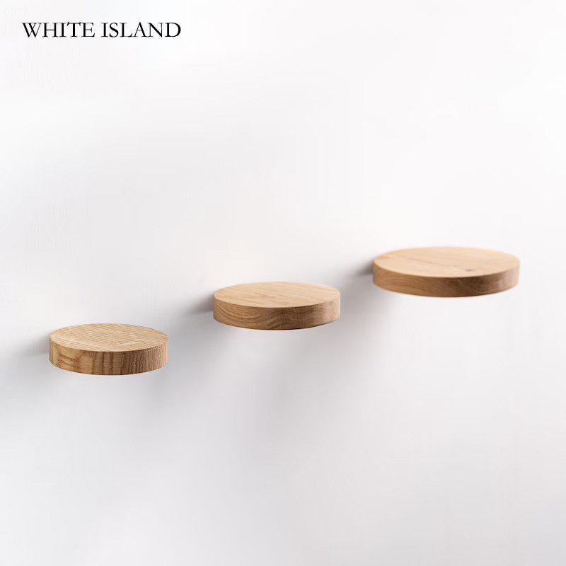 墙上置物架小型创意壁挂式一字隔板实木收纳架墙面隔板摆件展示架,家居饰品,壁饰,淘宝优惠券,粉丝福利购,淘宝优惠卷