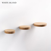 墙上置物架小型创意壁挂式 一字隔板实木收纳架墙面隔板摆件展示架