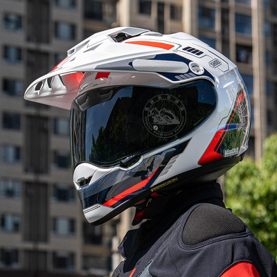 日本进口shoei四季拉力摩托头盔