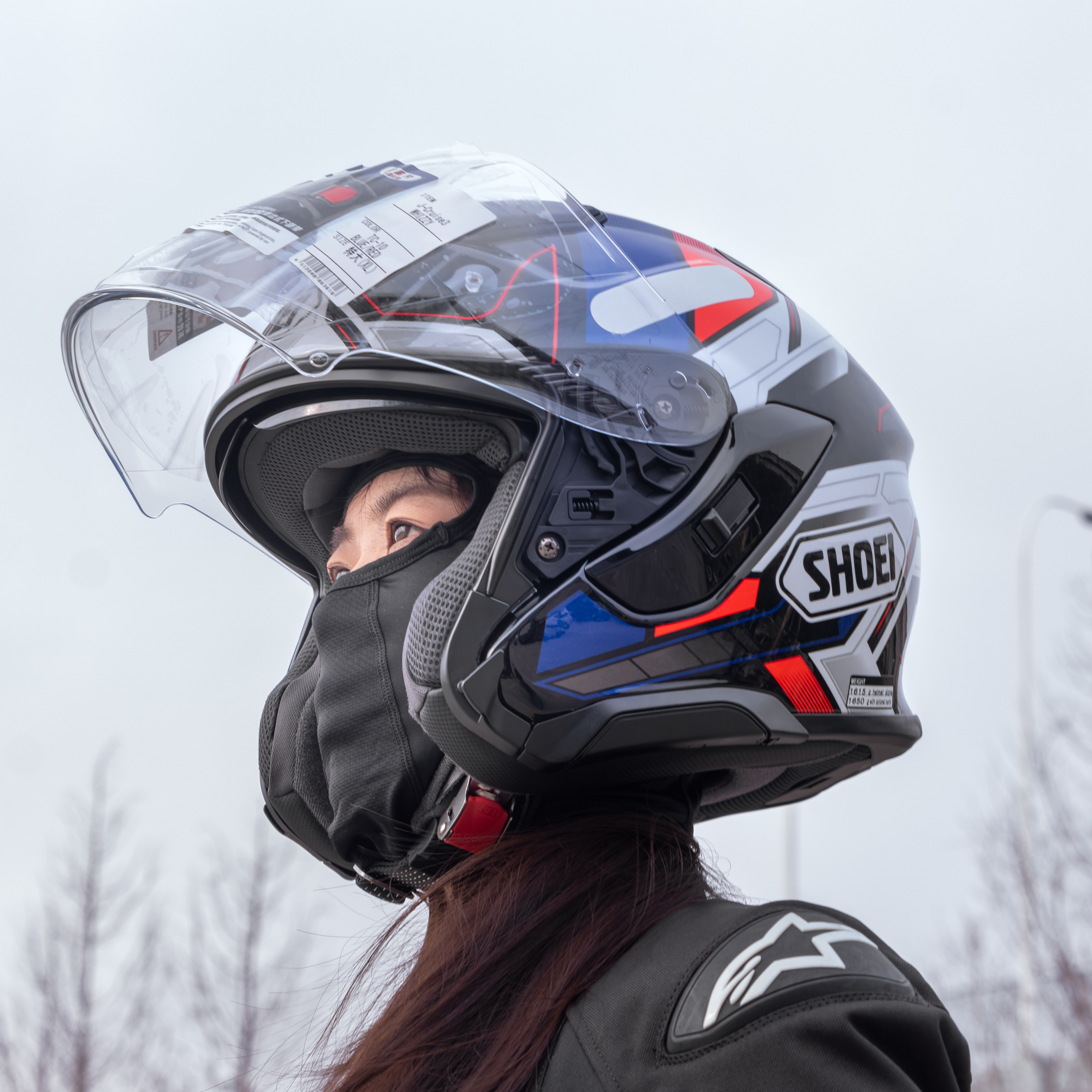 日本SHOEI J-CRUISE3摩托车头盔JC3夏季男女双镜片半盔四分之三盔