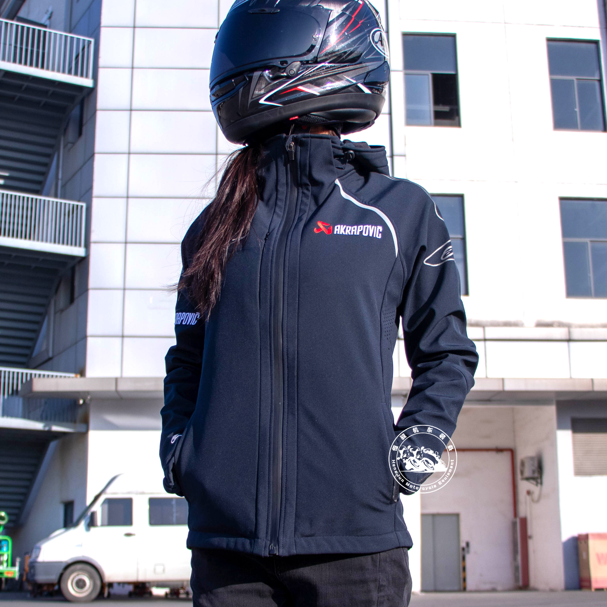 国产天蝎一代二代骑行服防风冲锋衣男女秋冬外套机车主题棉服保暖