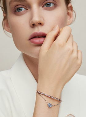 伊泰莲娜手镯轻奢小众金色女