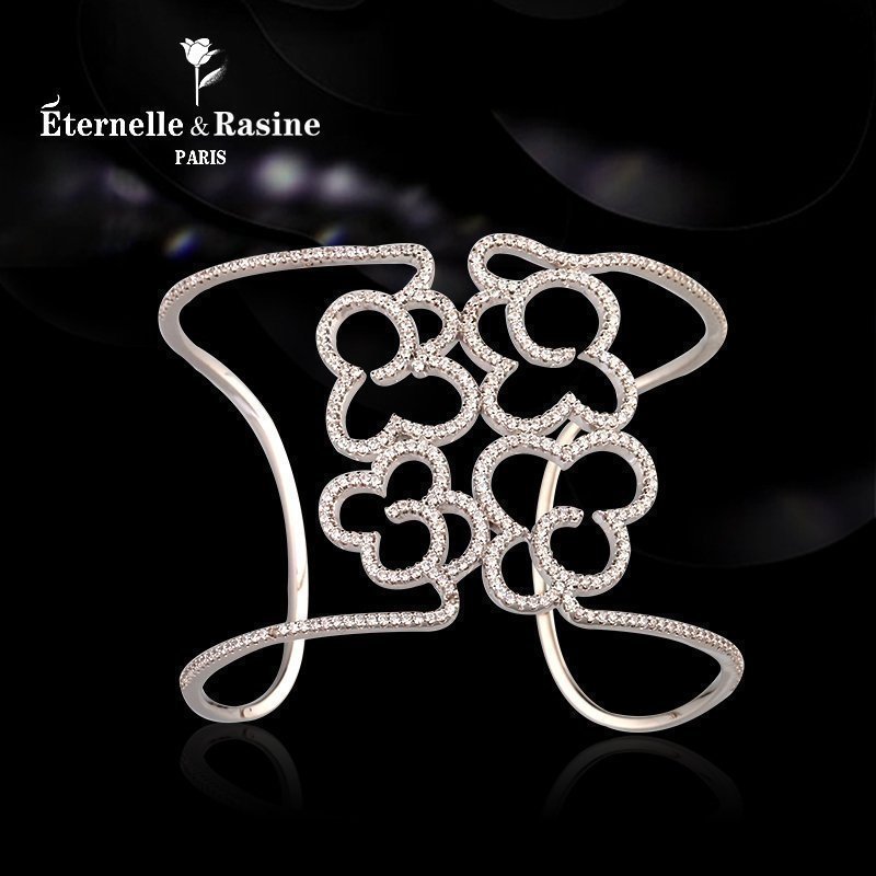 欧美Eternelle手镯法国S925银女