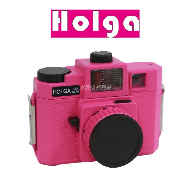 现货香港胶片复古相机 holga120gcfn初学者120大画幅胶卷相机带闪