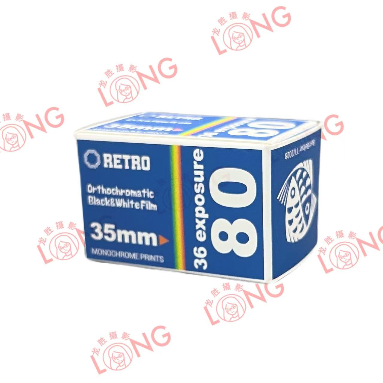 RETRO黑白胶卷ORTHOCHROMATIC