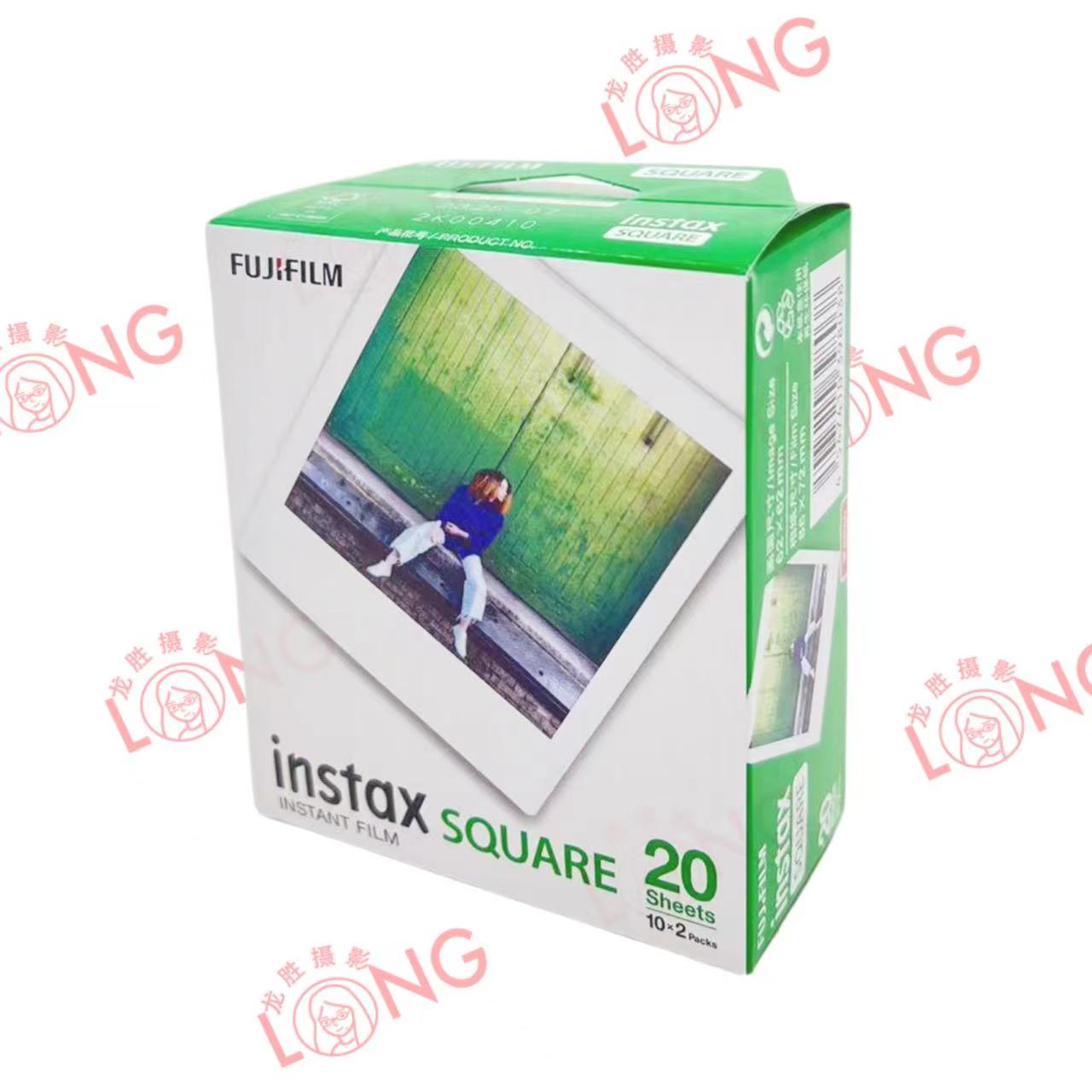 拍立得相纸方形富士instaxSQUAREsq1/sq6/sq10/sq20/sp-3相机通用 数码相机/单反相机/摄像机 一次成像 原图主图