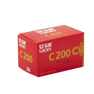 乐凯中国风200度135彩色负片胶卷 36张/卷 28年2月
