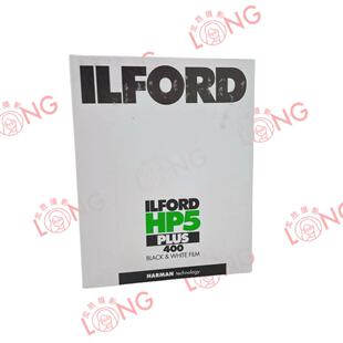 4X5页片 ILFORD大画幅黑白胶片100张装 依尔福HP5 25年5月