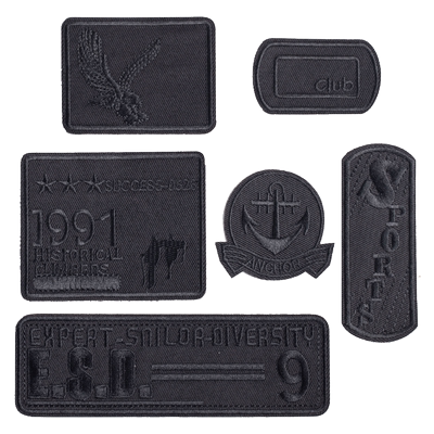 自粘免缝刺绣修补布贴