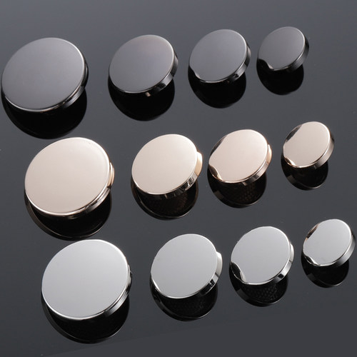 金属纽扣上衣女大衣扣子