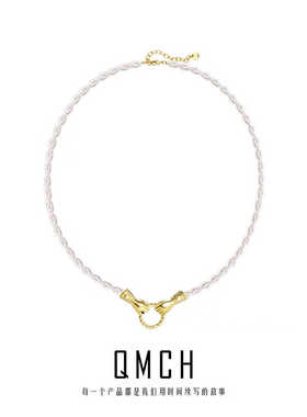 气质高级感玫瑰的故事轻奢锁骨链