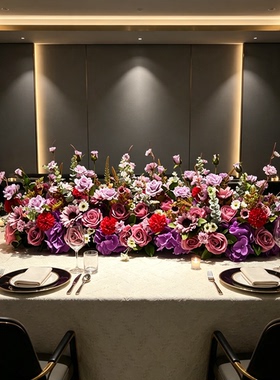 生日宴会婚庆会议室仿真花