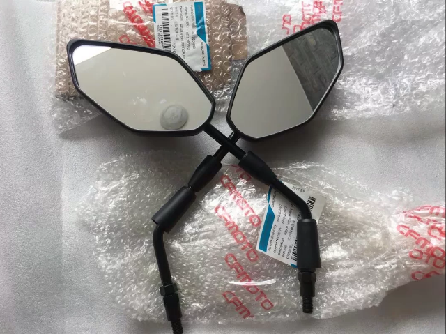 春风摩托车配件ST125狒狒后视镜CF125-3左右反光镜倒车后视镜子