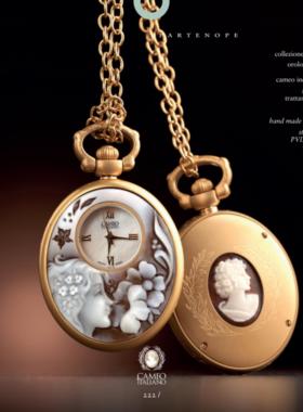 MFC/CAMEO意大利中古珠宝贝雕首饰partenope手表系列