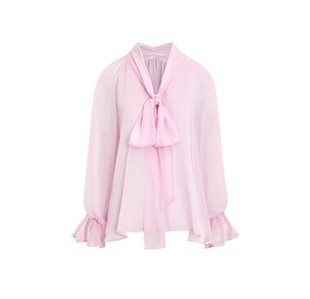 The Festive 椿樱真丝朦胧感防晒开衫时尚潮流百搭女上衣宽松休闲