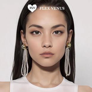 新品 轻奢小众设计高级感时尚 FLV落月耳钉 房间系列 耳饰 她