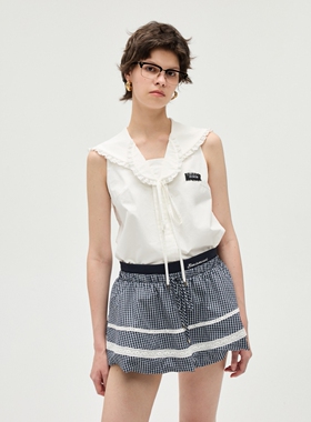 EIMISMOSOL 26春夏海军领无袖小衫 S/M/L ¥1080