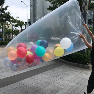 运输塑料袋气球收纳透明大袋子