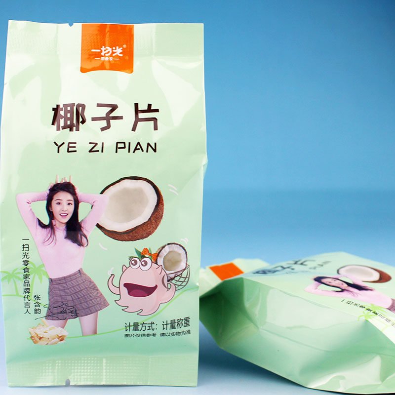 热销一扫光椰子片78g/包原料产地泰国海南特产独包休闲零食水果干