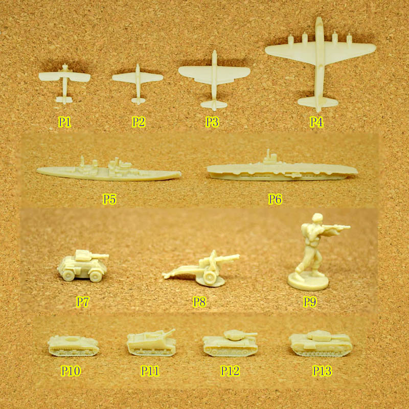 大战略P轴心国与同盟国ANA二战桌游战棋兵棋模型军舰航母坦克兵人