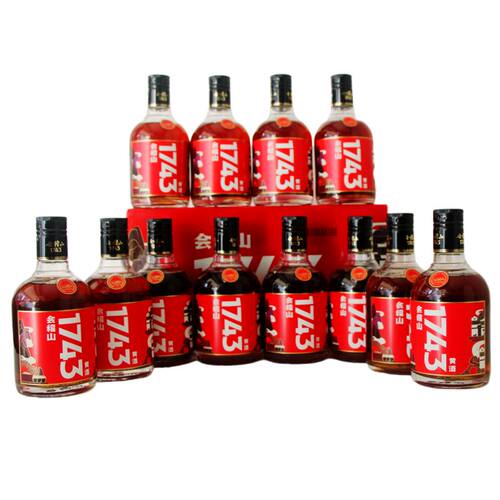 会稽山1743黄酒375ml*12瓶