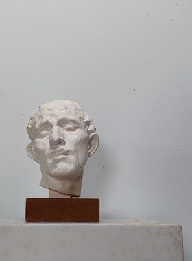 五圆博物馆罗丹《加莱义民》黄铜雕塑摆件石膏像教具客厅装饰艺术