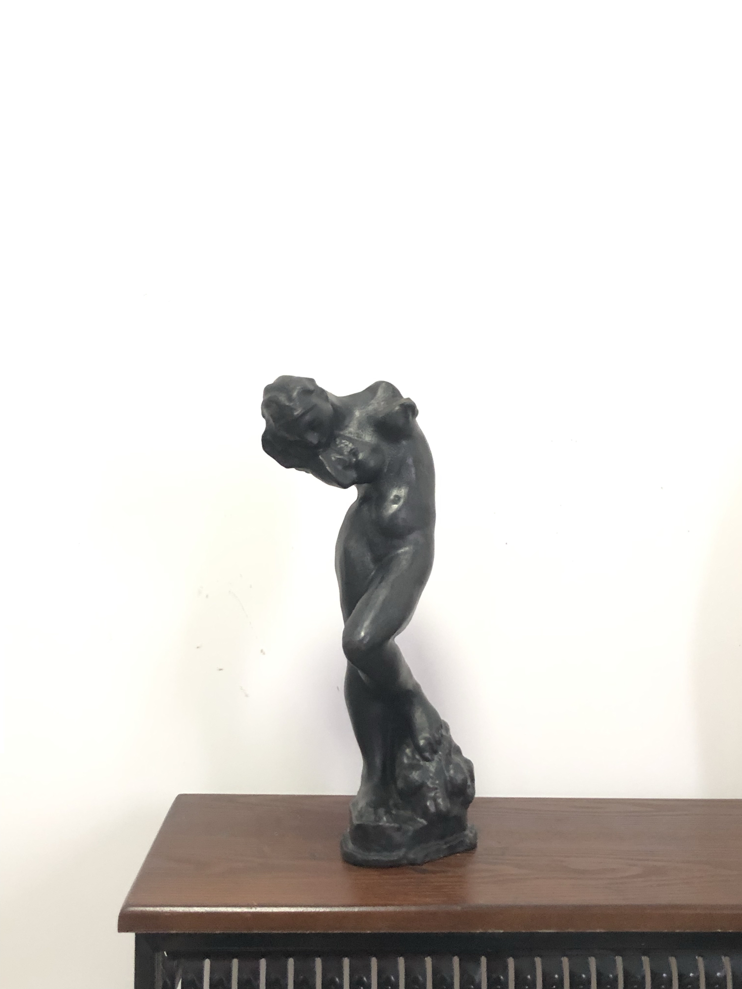 20世纪罗丹名作内心的声音古铜艺术品家居装饰品雕塑人物摆件家居