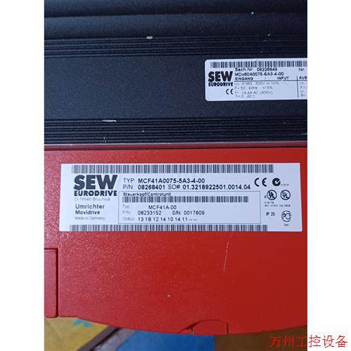 议价直拍不发:SGMMS-04ADC6S安川M系400瓦伺服电机