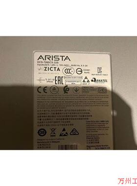 议价直拍不发:议价!Arista 二手现货 DCS-7060CX-32S-R D