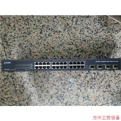 议价直拍不发:议价!PLANET 24口全千兆web网管交换机,型号:gsw