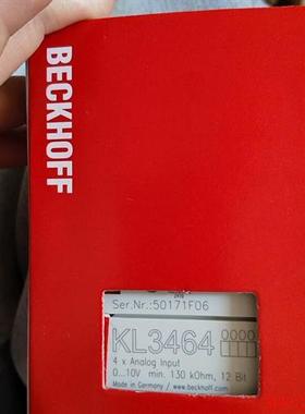 议价直拍不发:倍福模块KL3464原装倍福模块,实物拍摄现货出售