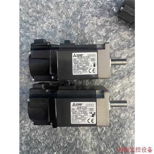 议价直拍不发:询价三菱伺服电机,型号HG-KN13J-S100,实物图拍