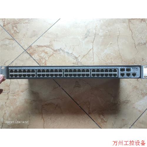 议价直拍不发:H3C华三2652百兆48+2千光电复用口交换机VLAN网管