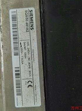 议价直拍不发:SQM50.481A2,拆机包好功能正常,成色如图