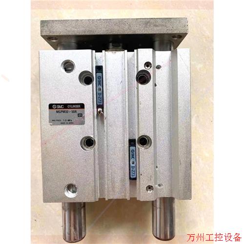 议价直拍不发:拆机SMC原装三轴气缸MGPM32-50a 功能包好