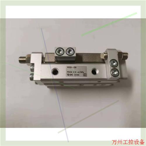 议价直拍不发:SMC滑台气缸MXQ8-20A有1个,包装已拆开未装机,