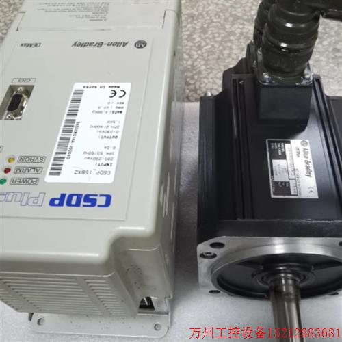 议价直拍不发:原装拆机AB伺服驱动器CSDP-15BX2 电机2004-RD15BA