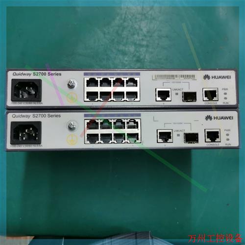 议价直拍不发:Quidway S2700-9TP-SI-AC交换机一台