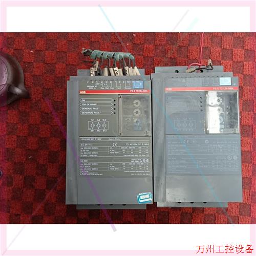 议价直拍不发:拆机ABB软启动PSS72/124-500L成色参数如图所示
