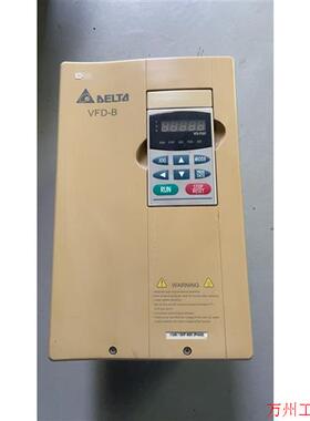 议价直拍不发:VFD110B43A 拆机台达VFD-B变频器 380V 1