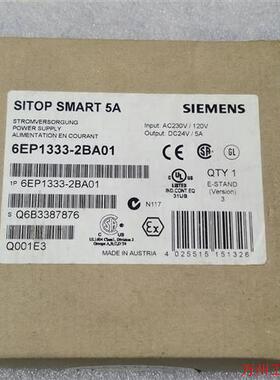 议价直拍不发:(请询价)全新6EP1333-2BA01电源模块,6EP 133