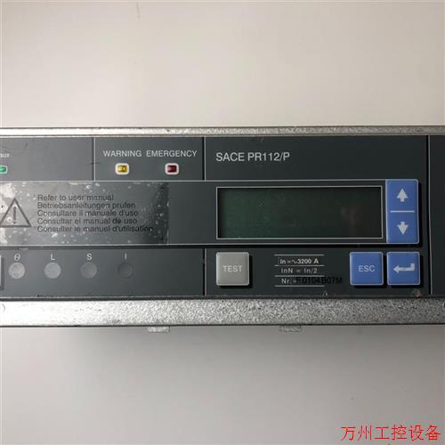 议价直拍不发:ABB框架断路器电子脱扣器SACE PR112/P,