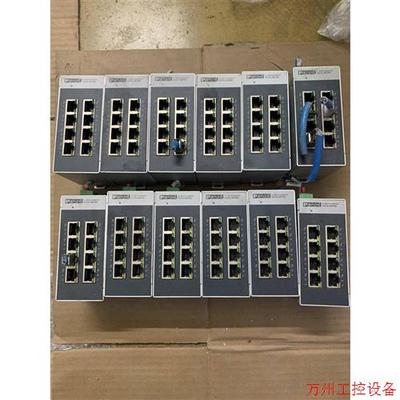议价直拍不发:二手拆机 菲尼克斯8口交换机,FL SWITCH SFNB议价