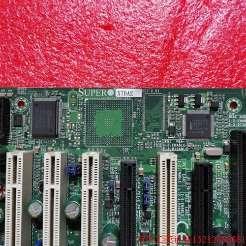 议价直拍不发:超微X7DAE X7DAE+ 双路771针服务器工作站 主板