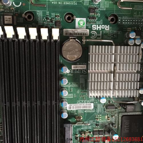议价直拍不发:超微X7DCU-CS045 双路771针服务器主板
